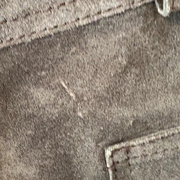 Urban Outfitters Charcoal Suede A-Line Skirt - Picture 7 of 11